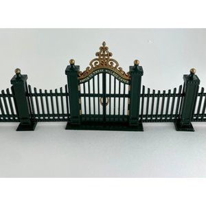 Christmas - DEPT. 56 - WROUGHT IRON GATE AND FENCE - Original Box